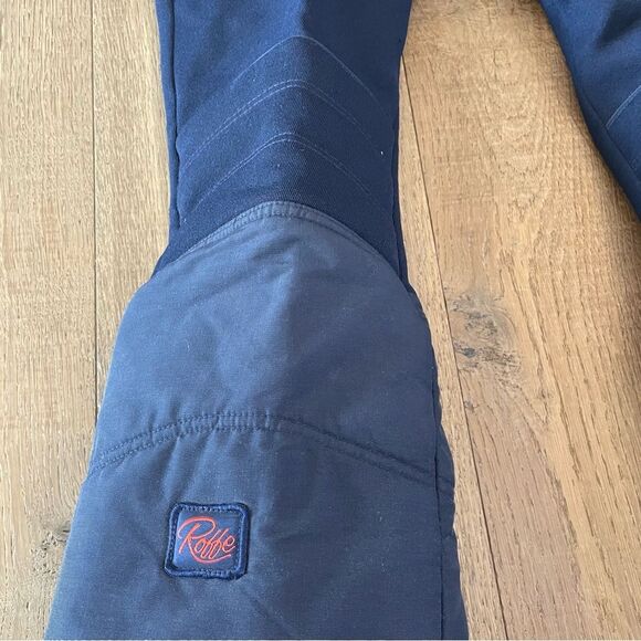 Vintage Roffe Ski Pants Snowboard Navy Youth Kids Made in USA (Size 10) - Picture 8 of 12